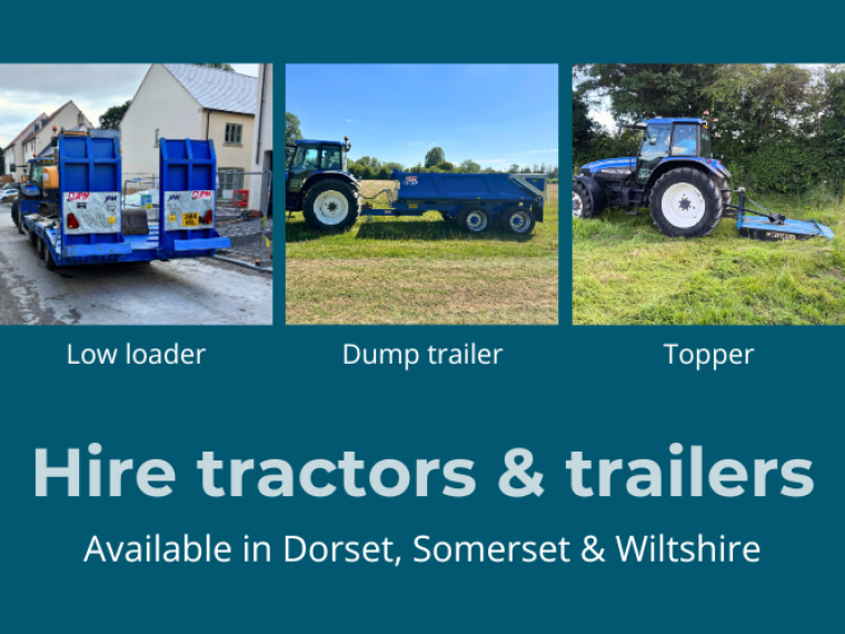 Hire tractors and trailers